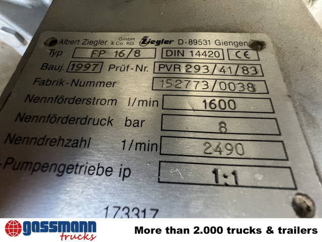 Mercedes-Benz 1124 AF 4x4 Doka, TLF 16/25, 2800l - سيارة اسعاف: صورة 3 Mercedes-Benz 1124 AF 4x4 Doka, TLF 16/25, 2800l - سيارة اسعاف: صورة 3