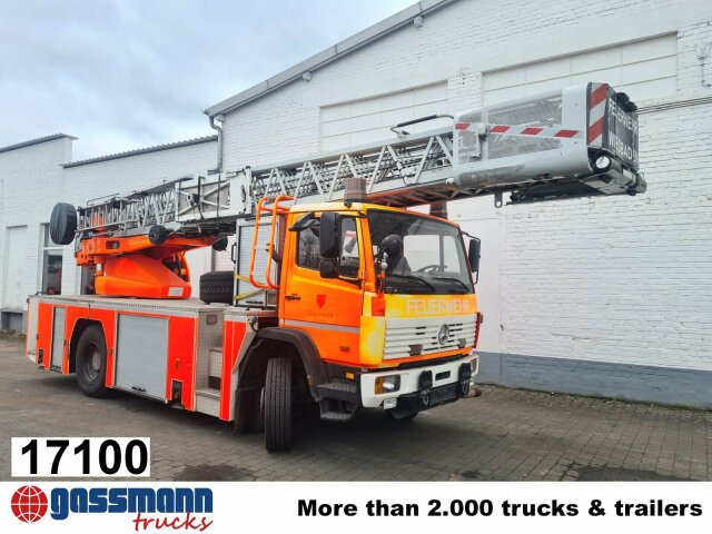 Mercedes-Benz 1524/4x2 DL 23-12 Drehleiter Feuerwehr - سيارة إطفاء: صورة 1 Mercedes-Benz 1524/4x2 DL 23-12 Drehleiter Feuerwehr - سيارة إطفاء: صورة 1