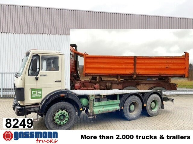 Mercedes-Benz 2635 6x4, V8-Motor - شاحنة قلاب: صورة 1 Mercedes-Benz 2635 6x4, V8-Motor - شاحنة قلاب: صورة 1