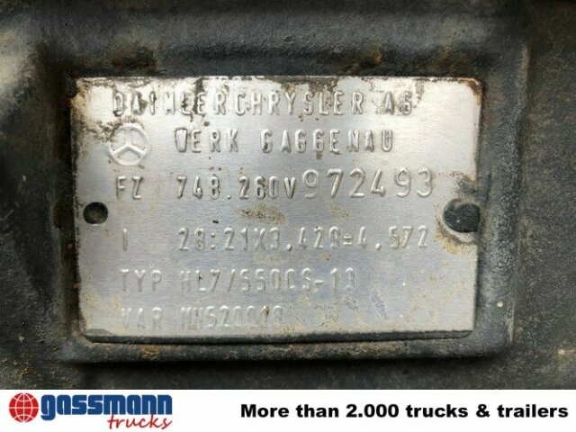 جديدة المحور الخلفي - شاحنة Mercedes-Benz 2x Hinterachse 13t für Actros 2644 6x4: صورة 8