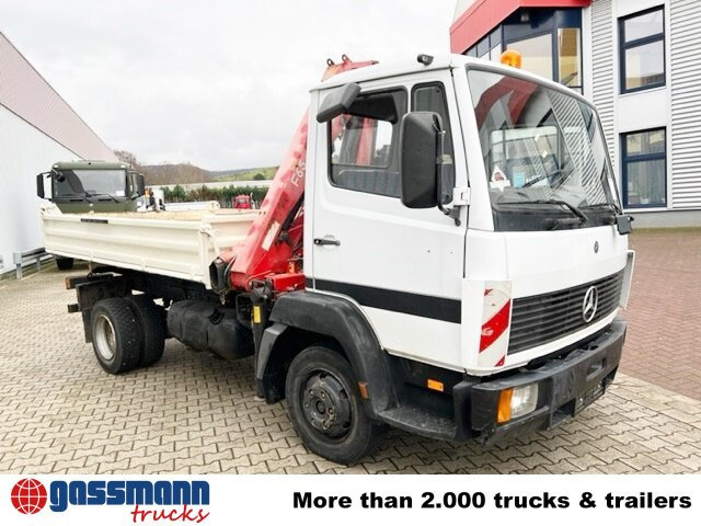 شاحنة قلاب, شاحنة كرين Mercedes-Benz 811 K 4x2 mit Kran Fassi F65A.21 (BJ.2009): صورة 10