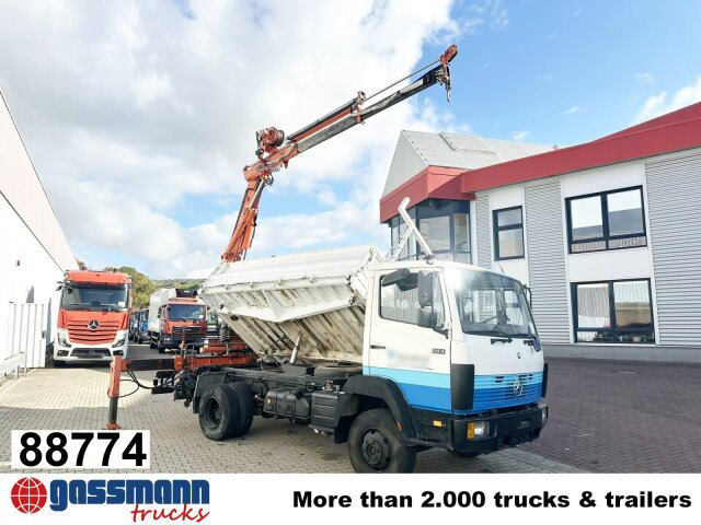 Mercedes-Benz 914 K 4x2, Kran Atlas 60.1, Funk - شاحنة قلاب, شاحنة كرين: صورة 1 Mercedes-Benz 914 K 4x2, Kran Atlas 60.1, Funk - شاحنة قلاب, شاحنة كرين: صورة 1