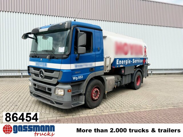 Mercedes-Benz Actros 1841 L 4x2, Esterer-Tankaufbau, 3 - شاحنة صهريج: صورة 1 Mercedes-Benz Actros 1841 L 4x2, Esterer-Tankaufbau, 3 - شاحنة صهريج: صورة 1