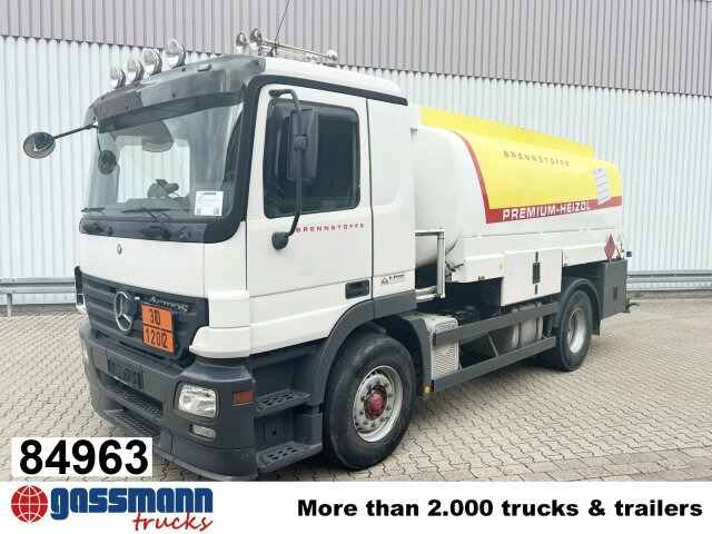 Mercedes-Benz Actros 1844 L 4x2, Tank 14.250l - شاحنة صهريج: صورة 1 Mercedes-Benz Actros 1844 L 4x2, Tank 14.250l - شاحنة صهريج: صورة 1