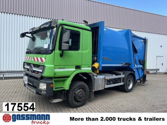 Mercedes-Benz Actros 2032 LA 4x4, Faun Variopress 310 ca. - شاحنة النفايات: صورة 1 Mercedes-Benz Actros 2032 LA 4x4, Faun Variopress 310 ca. - شاحنة النفايات: صورة 1