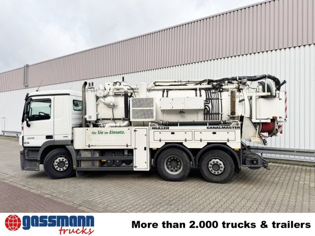 Mercedes-Benz Actros 2536 L 6x2, Müller Saug- und Spülwagen - سياره كنس شوارع: صورة 5 Mercedes-Benz Actros 2536 L 6x2, Müller Saug- und Spülwagen - سياره كنس شوارع: صورة 5