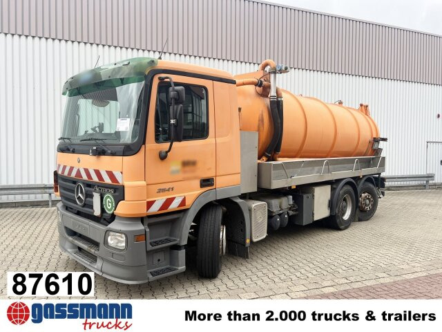 Mercedes-Benz Actros 2541 L 6x2, Lenkachse, Küller Saug- und - سياره كنس شوارع: صورة 1 Mercedes-Benz Actros 2541 L 6x2, Lenkachse, Küller Saug- und - سياره كنس شوارع: صورة 1