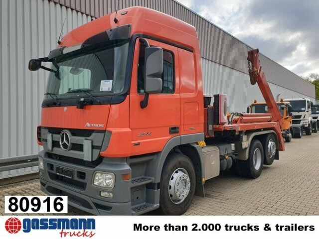 Mercedes-Benz Actros 2544 L 6x2, ADR, Retarder, Lenkachse - شاحنة نقل المخلفات: صورة 1 Mercedes-Benz Actros 2544 L 6x2, ADR, Retarder, Lenkachse - شاحنة نقل المخلفات: صورة 1