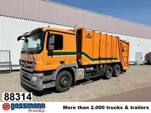 Mercedes-Benz Actros 2641/48 L 6x4, Haller M21X2C, Zöller - شاحنة النفايات: صورة 1 Mercedes-Benz Actros 2641/48 L 6x4, Haller M21X2C, Zöller - شاحنة النفايات: صورة 1
