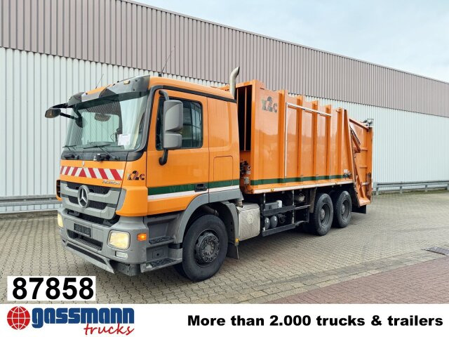 Mercedes-Benz Actros 2641/48 L 6x4, Haller M21X2C, Zöller - شاحنة النفايات: صورة 1 Mercedes-Benz Actros 2641/48 L 6x4, Haller M21X2C, Zöller - شاحنة النفايات: صورة 1