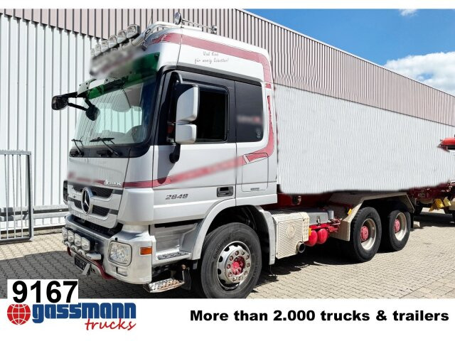 Mercedes-Benz Actros 2648 LK 6x4, Retarder, Bi-Xenon - شاحنة هيكل كابينة: صورة 1 Mercedes-Benz Actros 2648 LK 6x4, Retarder, Bi-Xenon - شاحنة هيكل كابينة: صورة 1