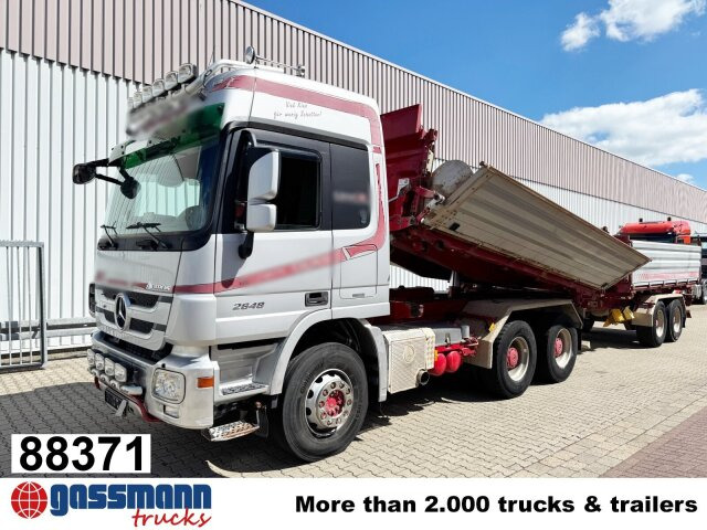 Mercedes-Benz Actros 2648 LK 6x4, Retarder, Bordmatik, - شاحنة قلاب: صورة 1 Mercedes-Benz Actros 2648 LK 6x4, Retarder, Bordmatik, - شاحنة قلاب: صورة 1