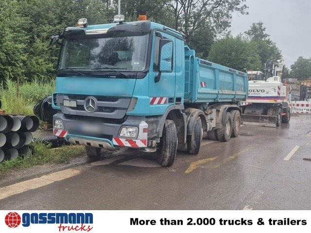 Mercedes-Benz Actros 3241 K 8x4/4, Bordmatik - شاحنة قلاب: صورة 2 Mercedes-Benz Actros 3241 K 8x4/4, Bordmatik - شاحنة قلاب: صورة 2