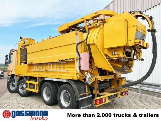 Mercedes-Benz Actros 3243 K 8x4/4, Müller Saug- und - سياره كنس شوارع: صورة 2 Mercedes-Benz Actros 3243 K 8x4/4, Müller Saug- und - سياره كنس شوارع: صورة 2