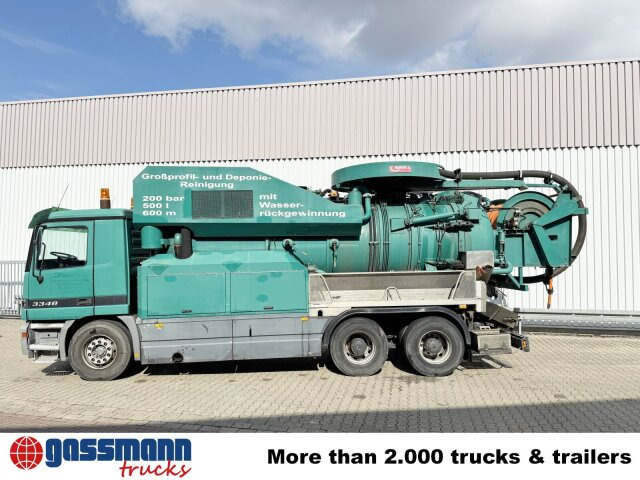 Mercedes-Benz Actros 3348 6x4, V8, Kroll Saug-/Spülwagen ca. - سياره كنس شوارع: صورة 5 Mercedes-Benz Actros 3348 6x4, V8, Kroll Saug-/Spülwagen ca. - سياره كنس شوارع: صورة 5