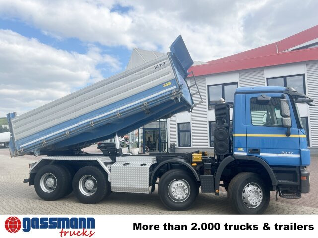 شاحنة قلاب Mercedes-Benz Actros MP 3, 3241/8x4, Alukipper Bordmatik,: صورة 9 شاحنة قلاب Mercedes-Benz Actros MP 3, 3241/8x4, Alukipper Bordmatik,: صورة 9