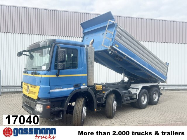 Mercedes-Benz Actros MP 3, 3241/8x4, Alukipper Bordmatik, - شاحنة قلاب: صورة 1 Mercedes-Benz Actros MP 3, 3241/8x4, Alukipper Bordmatik, - شاحنة قلاب: صورة 1