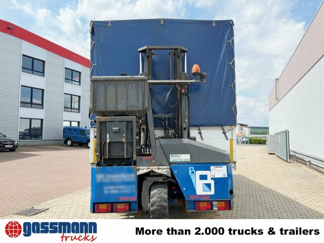 شاحنات مسطحة Mercedes-Benz Antos 1840 L 4x2, Aufnahme für Mitnahmestapler: صورة 13