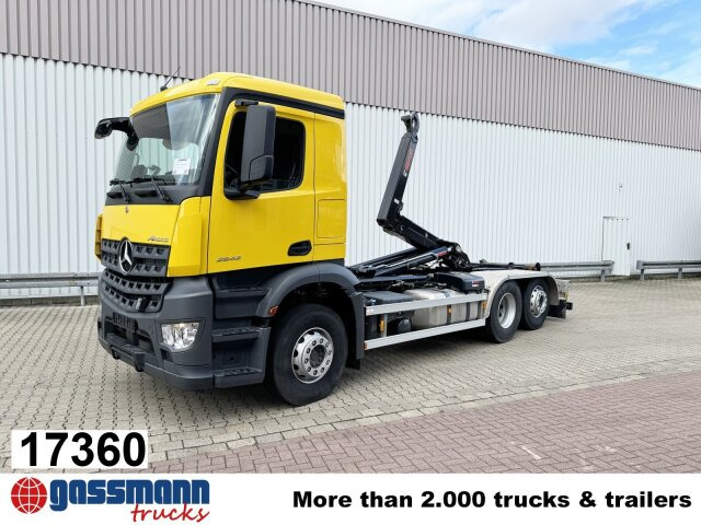 Mercedes-Benz Arocs 2642 L 6x2/42, Liftachse, Hiab 21S56 bis - شاحنة ذات خطاف: صورة 1 Mercedes-Benz Arocs 2642 L 6x2/42, Liftachse, Hiab 21S56 bis - شاحنة ذات خطاف: صورة 1