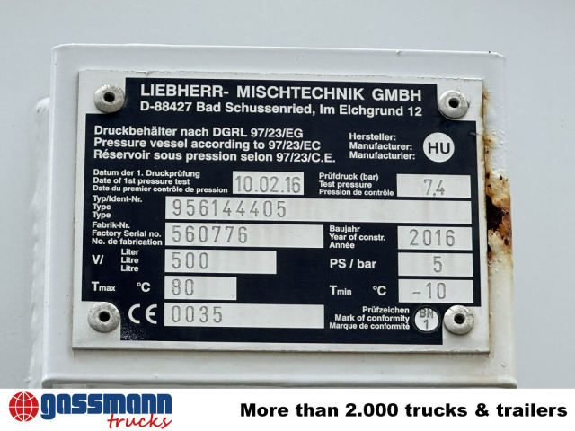 Mercedes-Benz Arocs 3251 8x4/4, Betonmischer Liebherr ca. 9m³ - شاحنة خلاطة خرسانة: صورة 4 Mercedes-Benz Arocs 3251 8x4/4, Betonmischer Liebherr ca. 9m³ - شاحنة خلاطة خرسانة: صورة 4