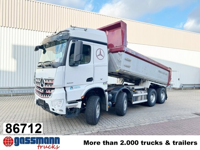 Mercedes-Benz Arocs 3258 LK 8x4/4, Retarder, Stahlmulde ca. - شاحنة التعدين: صورة 1 Mercedes-Benz Arocs 3258 LK 8x4/4, Retarder, Stahlmulde ca. - شاحنة التعدين: صورة 1