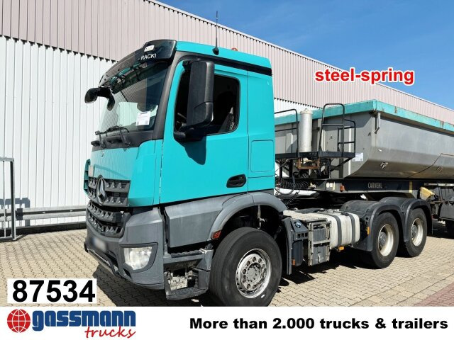 Mercedes-Benz Arocs 3343 S 6x4, Full Steel, 3x Vorhanden! - وحدة جر: صورة 1 Mercedes-Benz Arocs 3343 S 6x4, Full Steel, 3x Vorhanden! - وحدة جر: صورة 1