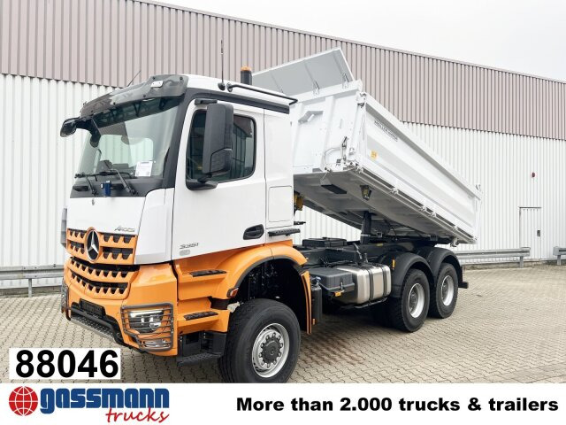 Mercedes-Benz Arocs 3351 AK 6x6, Grounder - شاحنة قلاب: صورة 1 Mercedes-Benz Arocs 3351 AK 6x6, Grounder - شاحنة قلاب: صورة 1