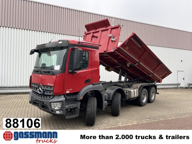 Mercedes-Benz Arocs 4146 K 8x4/4, Grounder, Multimedia - شاحنة قلاب: صورة 1 Mercedes-Benz Arocs 4146 K 8x4/4, Grounder, Multimedia - شاحنة قلاب: صورة 1