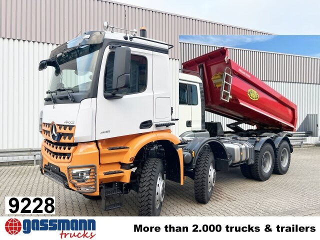 Mercedes-Benz Arocs 4151 AK 8x8/4, Grounder, Meiller - شاحنة التعدين: صورة 1 Mercedes-Benz Arocs 4151 AK 8x8/4, Grounder, Meiller - شاحنة التعدين: صورة 1