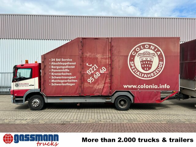 Mercedes-Benz Atego 1223 L 4x2, Kompl. Zug, Lift- & - شاحنة ستارة: صورة 2 Mercedes-Benz Atego 1223 L 4x2, Kompl. Zug, Lift- & - شاحنة ستارة: صورة 2