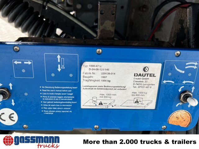 Mercedes-Benz Atego 1224 L, Möbelkoffer, Dautel LBW, 42 cbm - شاحنة مقفلة: صورة 2 Mercedes-Benz Atego 1224 L, Möbelkoffer, Dautel LBW, 42 cbm - شاحنة مقفلة: صورة 2