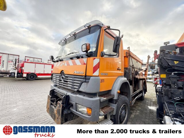 Mercedes-Benz Atego 1828 4x4, Tele-Absetzer, - شاحنة نقل المخلفات: صورة 3 Mercedes-Benz Atego 1828 4x4, Tele-Absetzer, - شاحنة نقل المخلفات: صورة 3
