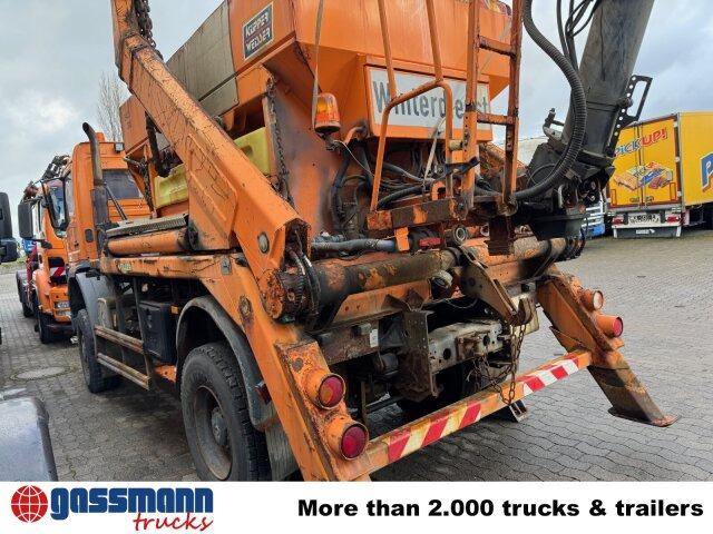 شاحنة نقل المخلفات Mercedes-Benz Atego 1828 4x4, Tele-Absetzer,: صورة 6 شاحنة نقل المخلفات Mercedes-Benz Atego 1828 4x4, Tele-Absetzer,: صورة 6