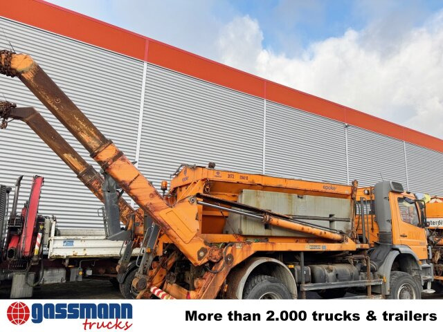 Mercedes-Benz Atego 1828 4x4, Tele-Absetzer, - شاحنة نقل المخلفات: صورة 5 Mercedes-Benz Atego 1828 4x4, Tele-Absetzer, - شاحنة نقل المخلفات: صورة 5