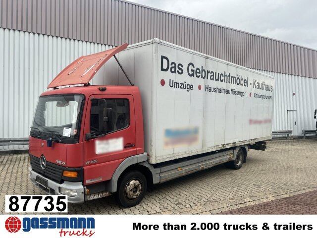 Mercedes-Benz Atego 815L 4x2 - شاحنة مقفلة: صورة 1 Mercedes-Benz Atego 815L 4x2 - شاحنة مقفلة: صورة 1