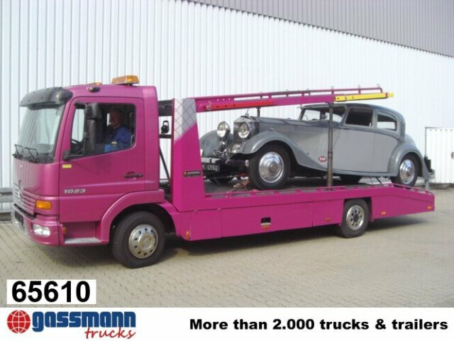 Mercedes-Benz Atego 817L 4x2, Autotransporter, 2x - شاحنة نقل سيارات شاحنة: صورة 1 Mercedes-Benz Atego 817L 4x2, Autotransporter, 2x - شاحنة نقل سيارات شاحنة: صورة 1
