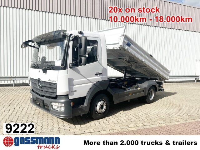 Mercedes-Benz Atego 818/23 4x2, 2x AHK, Meiller-Kipper, - شاحنة قلاب: صورة 1 Mercedes-Benz Atego 818/23 4x2, 2x AHK, Meiller-Kipper, - شاحنة قلاب: صورة 1
