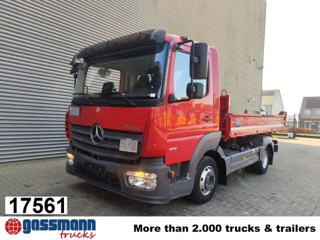Mercedes-Benz Atego 818 K 4x2, Meiller-Kipper, 2 x AHK - شاحنة قلاب: صورة 1 Mercedes-Benz Atego 818 K 4x2, Meiller-Kipper, 2 x AHK - شاحنة قلاب: صورة 1