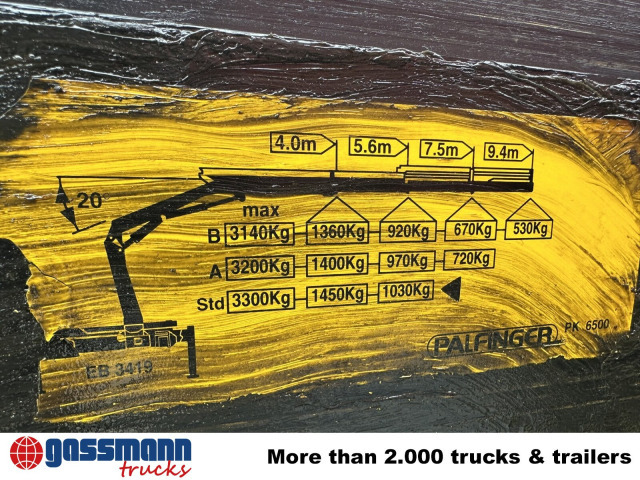 Mercedes-Benz Atego 818 K 4x2 mit Kran Palfinger PK 6500, 2x - شاحنة قلاب, شاحنة كرين: صورة 2 Mercedes-Benz Atego 818 K 4x2 mit Kran Palfinger PK 6500, 2x - شاحنة قلاب, شاحنة كرين: صورة 2