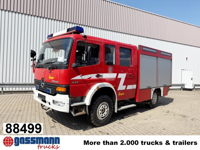Mercedes-Benz Atego 917 4x4, LF 10, Einzelbereifung, AT-Motor - سيارة اسعاف: صورة 1 Mercedes-Benz Atego 917 4x4, LF 10, Einzelbereifung, AT-Motor - سيارة اسعاف: صورة 1