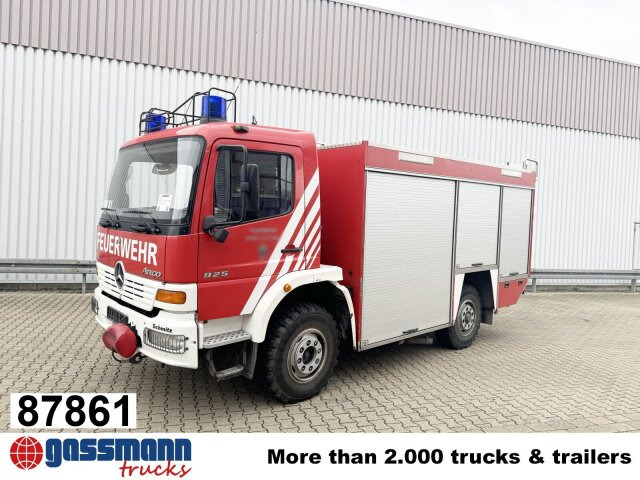 Mercedes-Benz Atego 925 4x4, Seilwinde, Einzelbereifung, - سيارة اسعاف: صورة 1 Mercedes-Benz Atego 925 4x4, Seilwinde, Einzelbereifung, - سيارة اسعاف: صورة 1