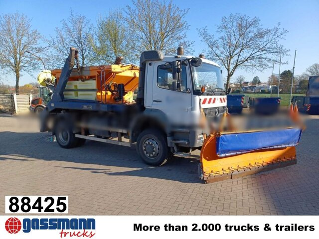 Mercedes-Benz Axor 1824 4x4, Tele-Absetzer, - شاحنة نقل المخلفات: صورة 1 Mercedes-Benz Axor 1824 4x4, Tele-Absetzer, - شاحنة نقل المخلفات: صورة 1