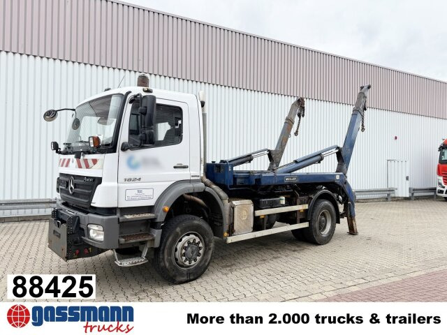 Mercedes-Benz Axor 1824 AK 4x4, Tele-Absetzer, - شاحنة نقل المخلفات: صورة 1 Mercedes-Benz Axor 1824 AK 4x4, Tele-Absetzer, - شاحنة نقل المخلفات: صورة 1