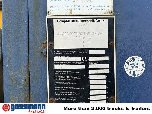 Mercedes-Benz Axor 1824 K 4x2, AMV Hubsteiger + Kompressor, - منصة تلسكوبية محمولة على شاحنة: صورة 2 Mercedes-Benz Axor 1824 K 4x2, AMV Hubsteiger + Kompressor, - منصة تلسكوبية محمولة على شاحنة: صورة 2