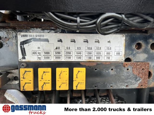 Mercedes-Benz Axor 1828 A 4x4 mit Kran Hiab XS 166 E-5 - شاحنات مسطحة, شاحنة كرين: صورة 2 Mercedes-Benz Axor 1828 A 4x4 mit Kran Hiab XS 166 E-5 - شاحنات مسطحة, شاحنة كرين: صورة 2