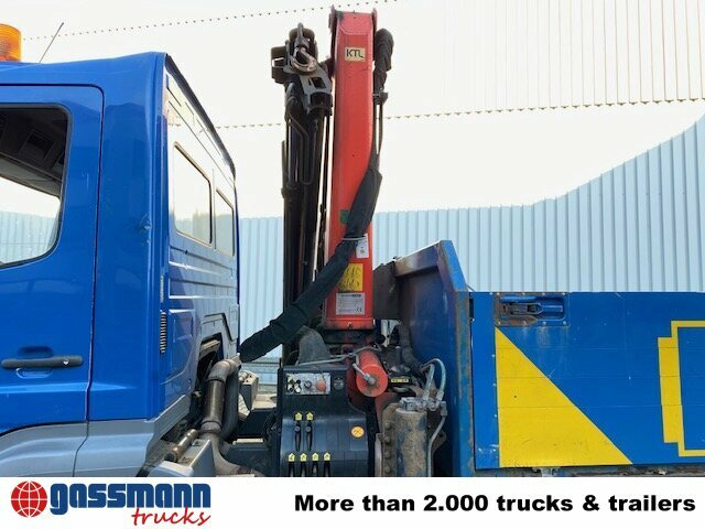 Mercedes-Benz Axor 1828 L 4x2 mit Kran Palfinger PK 9501, Funk - شاحنات مسطحة, شاحنة كرين: صورة 3 Mercedes-Benz Axor 1828 L 4x2 mit Kran Palfinger PK 9501, Funk - شاحنات مسطحة, شاحنة كرين: صورة 3