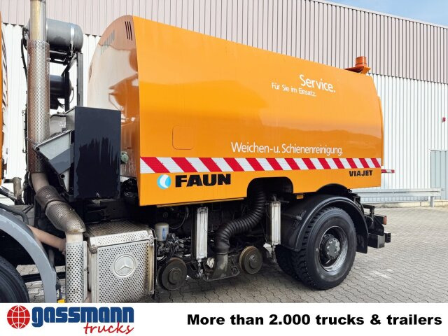 Mercedes-Benz Axor 1829 4x2, Zweiweg Z200, Kehrmaschine Faun - سياره كنس شوارع: صورة 2 Mercedes-Benz Axor 1829 4x2, Zweiweg Z200, Kehrmaschine Faun - سياره كنس شوارع: صورة 2