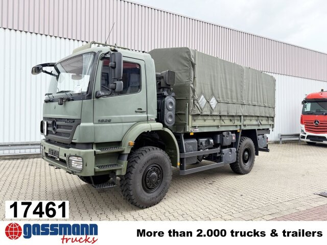 Mercedes-Benz Axor 1829 A 4x4, Ex- - شاحنات مسطحة: صورة 1 Mercedes-Benz Axor 1829 A 4x4, Ex- - شاحنات مسطحة: صورة 1