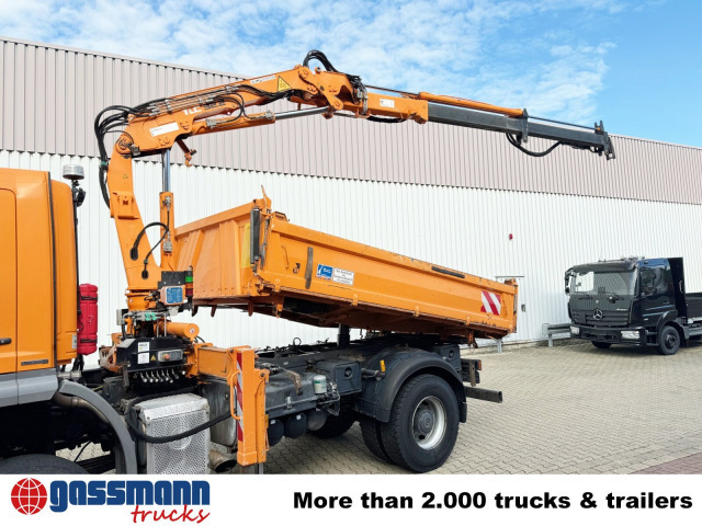 Mercedes-Benz Axor 1833 AK 4x4, Winterdienstausstattung, Kran - شاحنة قلاب, شاحنة كرين: صورة 3 Mercedes-Benz Axor 1833 AK 4x4, Winterdienstausstattung, Kran - شاحنة قلاب, شاحنة كرين: صورة 3