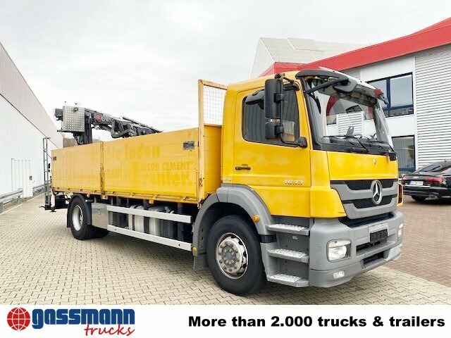 شاحنات مسطحة, شاحنة كرين Mercedes-Benz Axor 1833 L 4x2 mit Heckkran Hiab XS 133 K-2: صورة 9 شاحنات مسطحة, شاحنة كرين Mercedes-Benz Axor 1833 L 4x2 mit Heckkran Hiab XS 133 K-2: صورة 9
